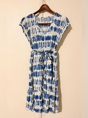 gapstudio seamed denim dress GapStudio Seamed Denim Midi Dress at MarketFair Shoppes in Princeton, NJ